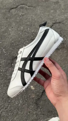 Onitsuka Tiger Mexico 66 White/Black 🐻‍❄️                                    - For orders and Inquiries, Visit us on Facebook and Instagram! Instagram: @theshoeemporium27 Facebook: The Shoe Emporium  #fyp #foryou #sneakers #onitsukatiger 
