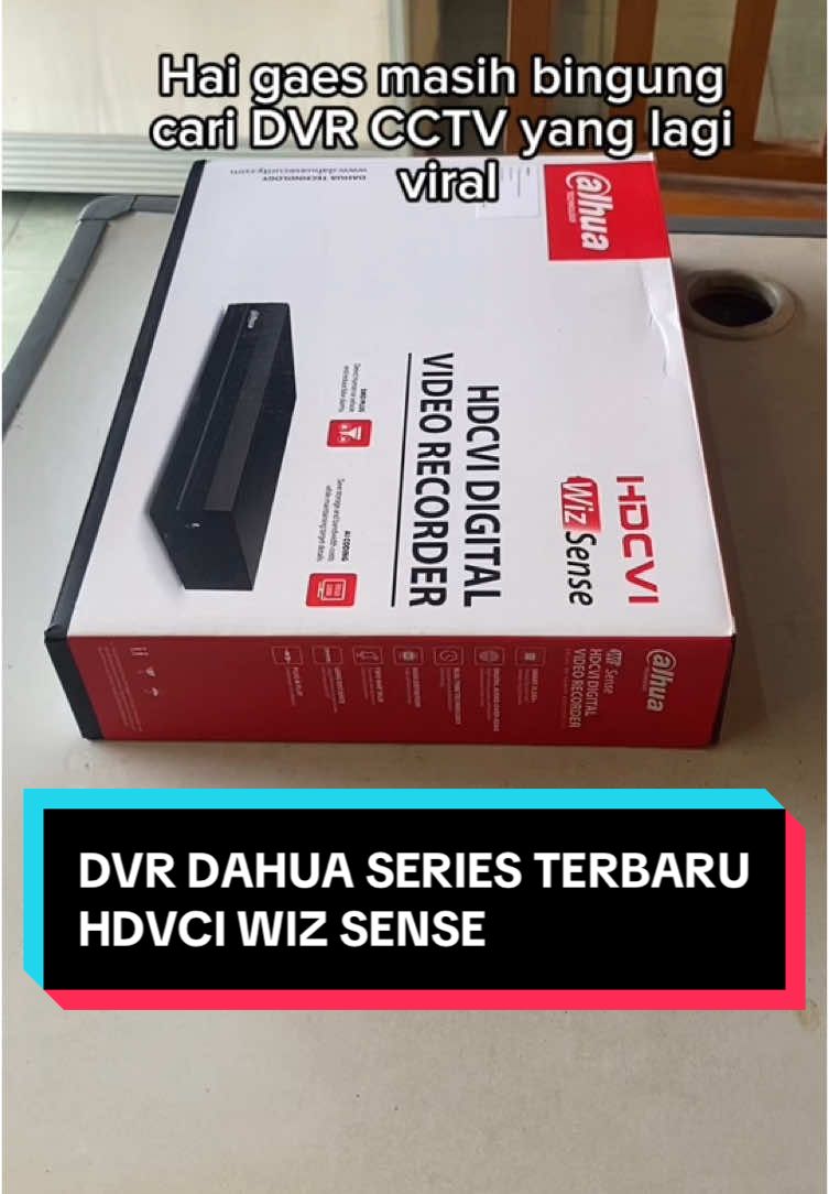 Dvr cctv DAHUA 8CH #dvrdahua #cctvcamera #cctvindoor #cctvoutdoor #kameracolorvu #kabelcctv #kameracctv #dvr 