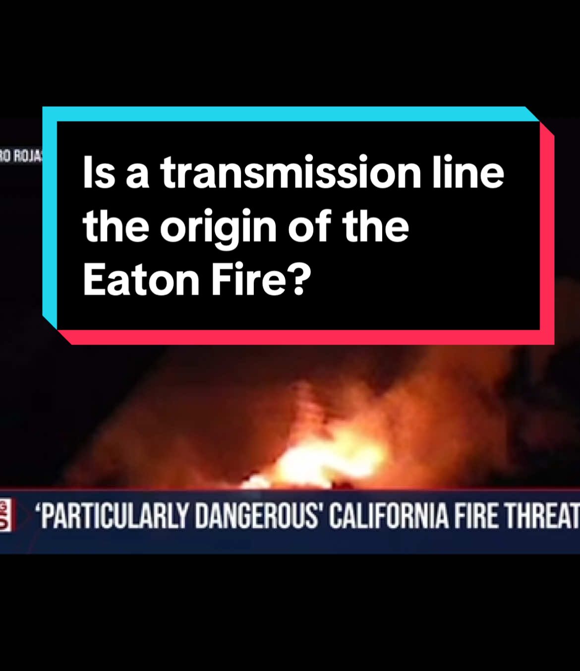 Is a SoCal Edison transmission line to blame for igniting the #EatonFire? Several Altadena residents who lost homes have already filed lawsuits alleging that’s the case. We sat down with one of them today, who asks: if the energy company knew about the wind event, why was power not shut off earlier? #lafire #losangeles #news 