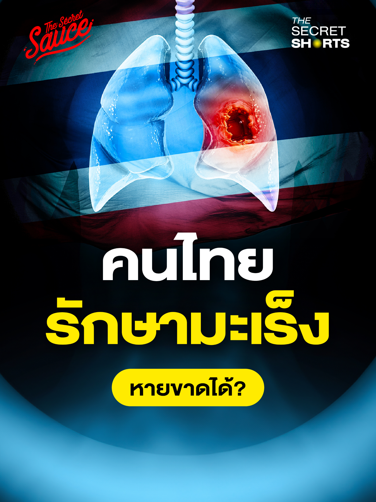 งานวิจัยคนไทย รักษามะเร็งหายขาดได้? #TheSecreetShorts #ข่าวtiktok #รอบรู้เรื่องธุรกิจ