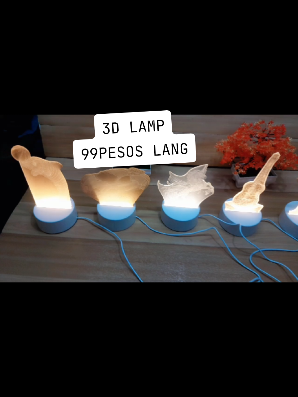 Payday sale 3d lamp #paydaysale #3dlamp #lamp #bedroomlamp #tablelamp