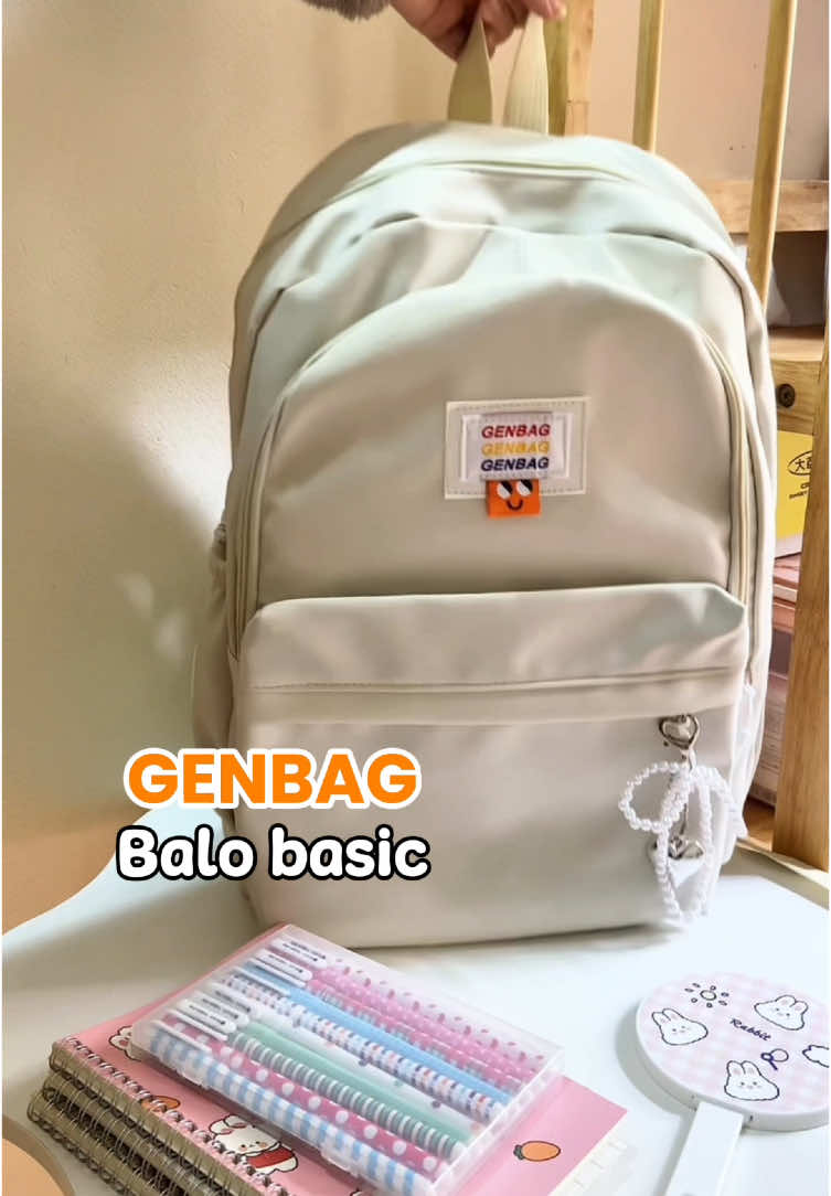 Balo basic tiện lợi chống nước nhà Genbag #genbag #balo #baloda #chongnuoc #balohocsinh #balodilam @Genbag 