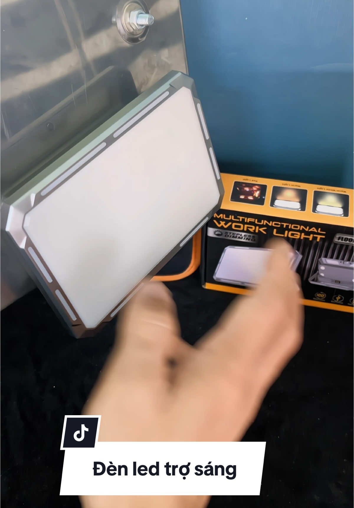 Đèn led trợ sáng nhiều chức năng. #denledtrosang #dentrosang #dencamtrai #denquayvideo 