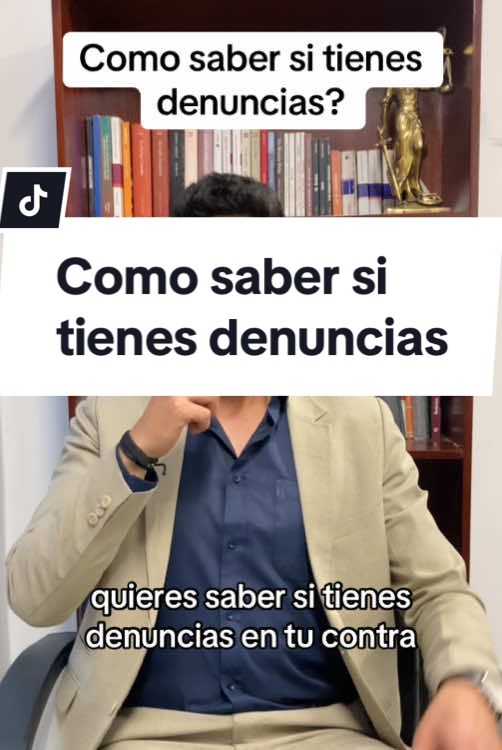 Como saber si tienes denuncias en tu contra, como victima o como denunciante #abogado #accidente #fyp #foryoupage #denuncia #derechopenal #fiscalia