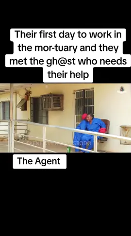 Their first day to work in the mor-tuary and they met the gh@st who needs their help#theagent #viral #nollywoodmovies 
