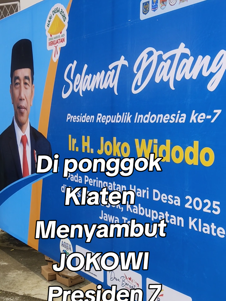 PERINGATAN HARI DESA 2025 #desa #jokowi #prabowo #haridesa 