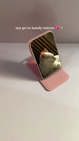 folding mini portable mirror 😍💞 #foldingmirror #minimirror #fyp #foryoupage 