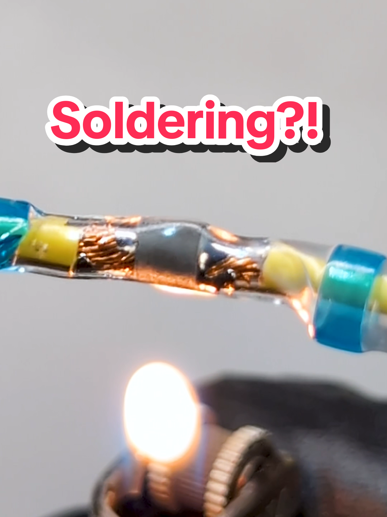 @solderstick connectors are a quick and easy solution to repair a damaged wire. Waterproof with built in strain relief and you just need a lighter or heat gun. Let me know if you appreciate the alliteration! 🤓 #wiring #carwiring #wireconnector #solderstick #solderseal #heatshrink #diygift #cargift #carfix #carrepair
