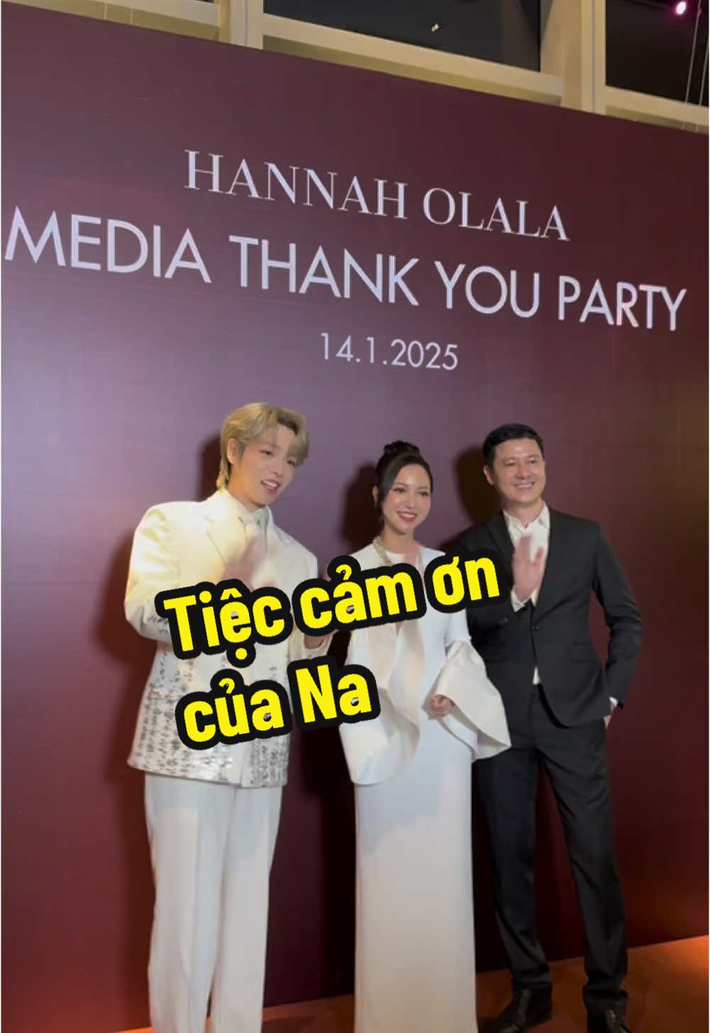 Tiệc cảm ơn của Na. 7pm hôm nay Na sẽ có Mega Live nha #hannaholala 