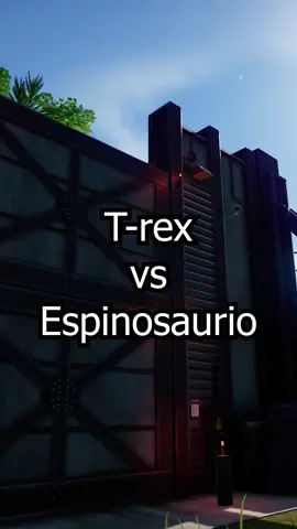 Indominus Rex vs Tiranosaurio Rex#dinosaurios#gaming#explore#gameplay#jurassicworldevolution#spinsaurus
