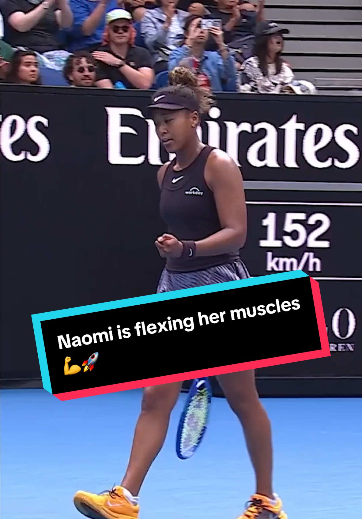 Naomi Osaka showing why she's a 2x #AusOpen CHAMPION 🏆🏆     @Haier Global • #MoreCreationMorePossibilities • #Performance • @Wide World of Sports • @ESPN • @Eurosport • #WOWOW