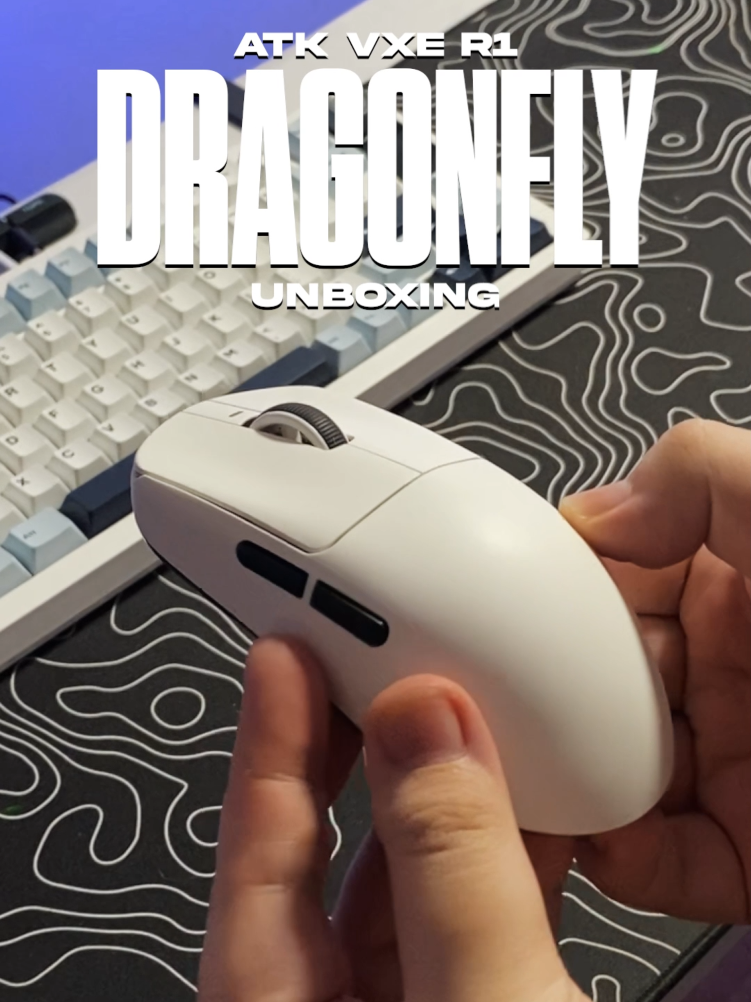 The best BUDGET Mouse I've ever used—ATK VXE Dragonfly R1 🤑 #fyp #viral #techtok #techtoktips #setup #setupgaming #desksetup #clean