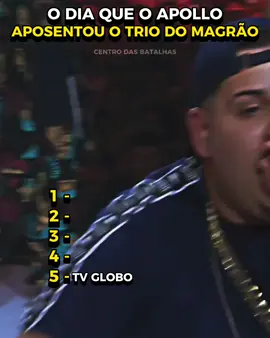 O DIA QUE O APOLLO APOSENTOU O TRIO DO MAGRÃO🔥 #viral #foryou #foryoupage #batalhaderima #apollo #bda8anos 
