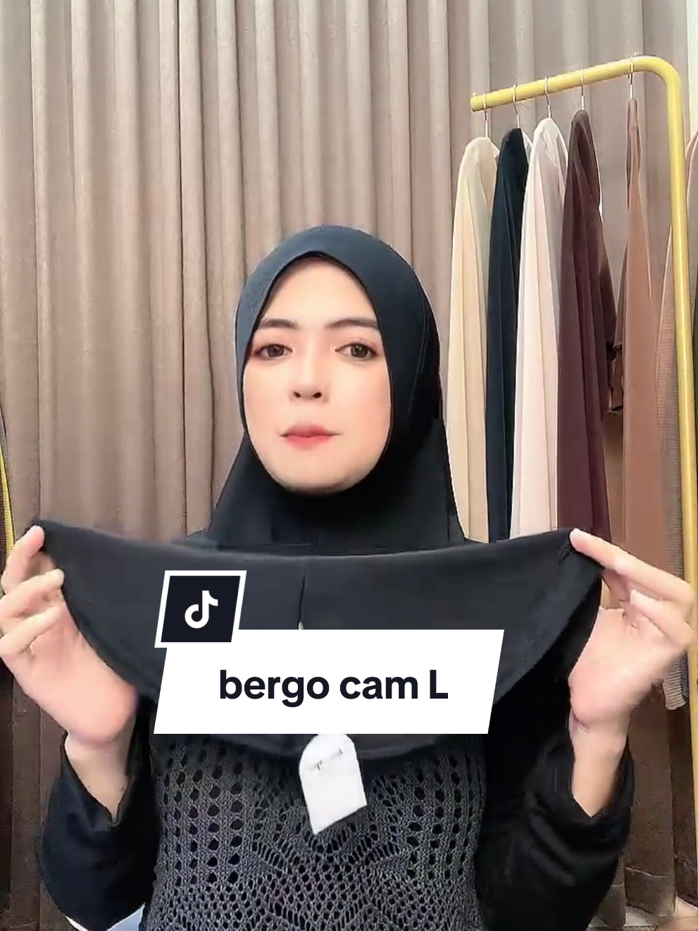 bergo cam L #hijabstyle #Kerudung #kerudungkekinian #hijabinstan #CuanTanpaBatas #wibgajian #bergojersey #TikTokLIVE #LIVEhighlights #hijabzaincolection #bergocam #