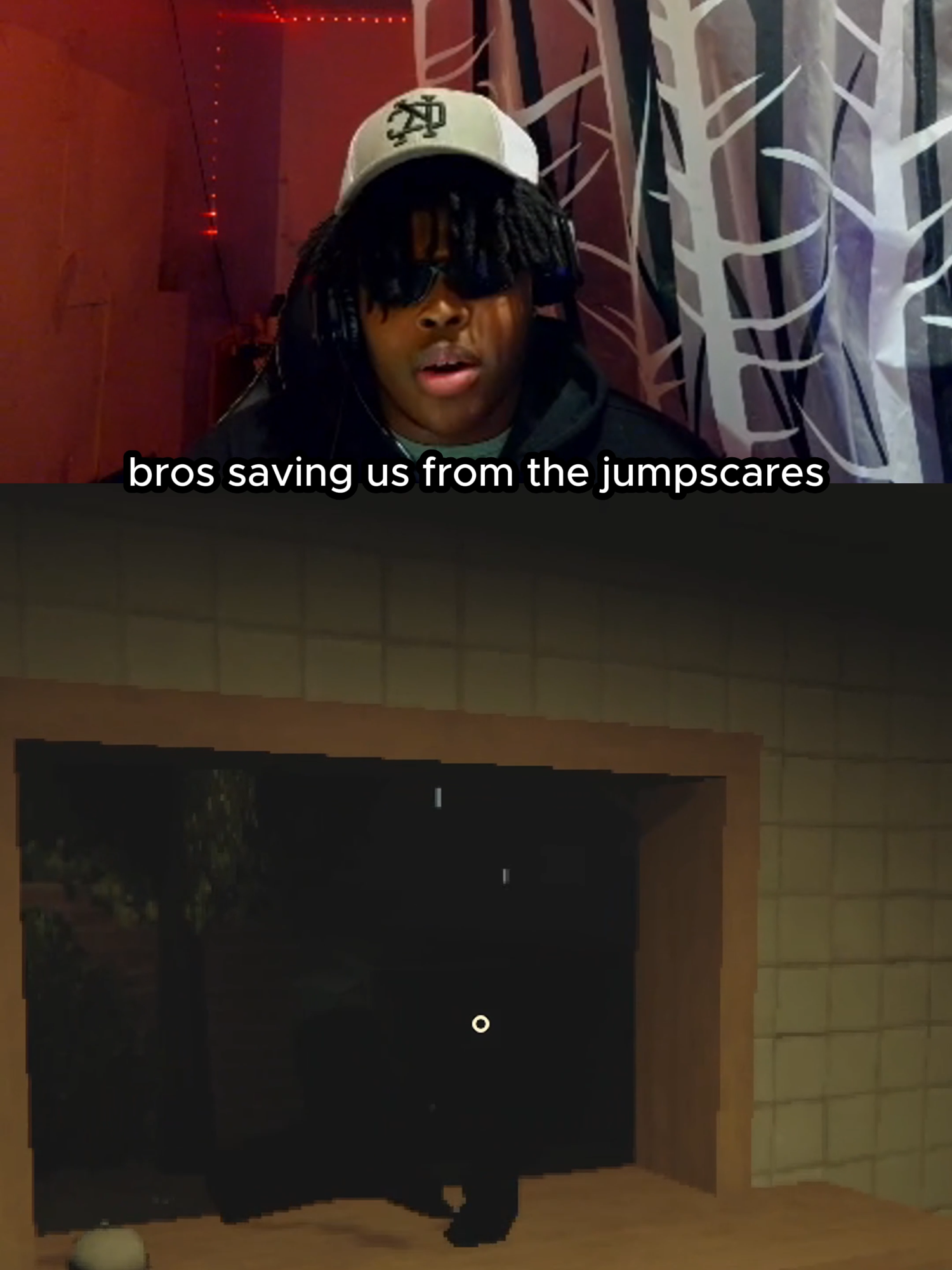 bro thought somebody rang the bell 😂 (Twitch/YT: HeyyVance) #kiosk #scarygames #jumpscare #fypage #viral