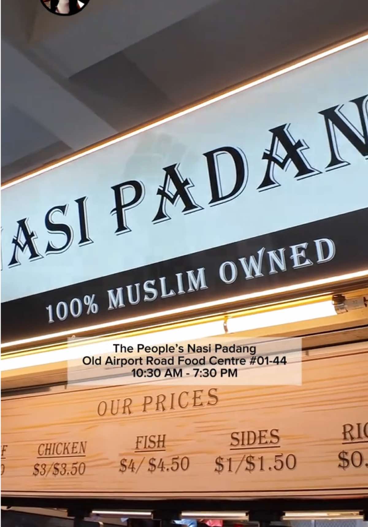 [SINGAPORE, MOUNTBATTEN] Nasi Padang by @Thepeoplenasipadang newest outlet! Glad to be supporting this effort!  #SyukEats #FoodInSingapore #MuslimOwned #NasiPadang #Mountbatten #OldAirportRoadFoodCentre