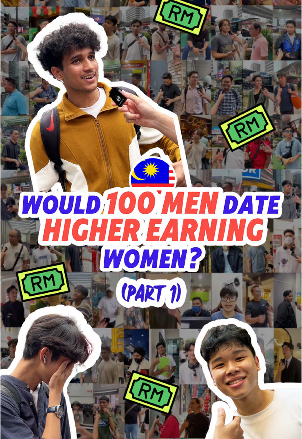 Wdyt if she earns more? 👀💵 We asked 100 Malaysians🇲🇾. 🎤: @suraj_ruud #datingup #salary #streetinterviews #theaveragemalaysian #malaysia