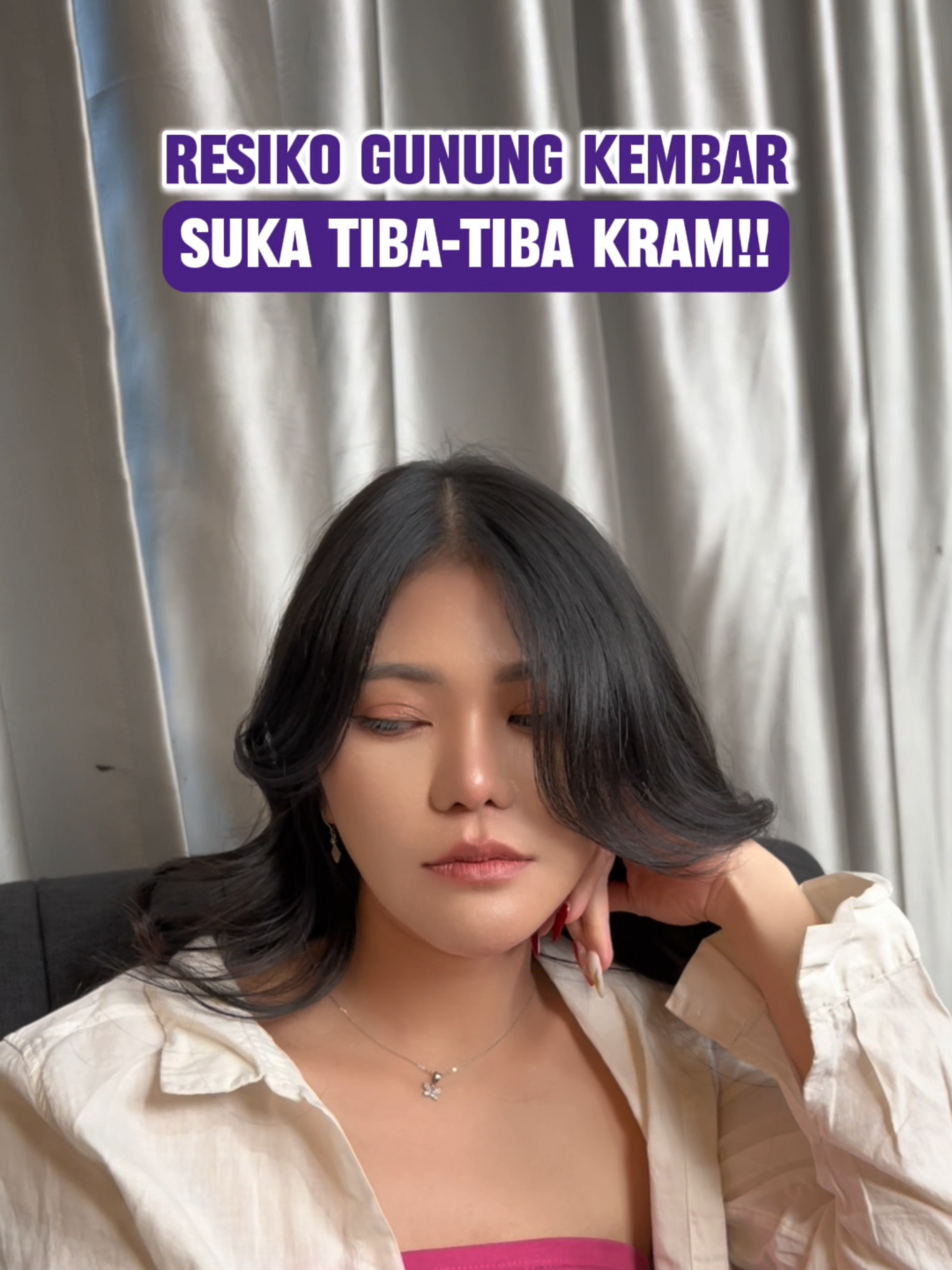 siapa nih yang gunung kembarnya suka tiba-tiba kram? 😱 #LadyBoss #glowingskin #skincare #collagen #instantglow #fyp #collagendrink #ForYou #Kolagen #MinumanKolagen