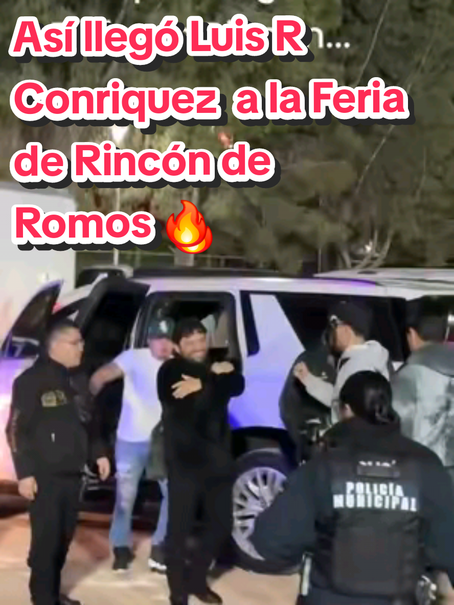 Así es como Luis R Conriquez llega a la Feria de Rincón... ⭕️#LuisRConriquez✨️  #Aguascalientes  #espectaculos  #PrimeraFilaConCecy  #FeriaDeRinconDeRomos  ***No tengo los derechos de la música***