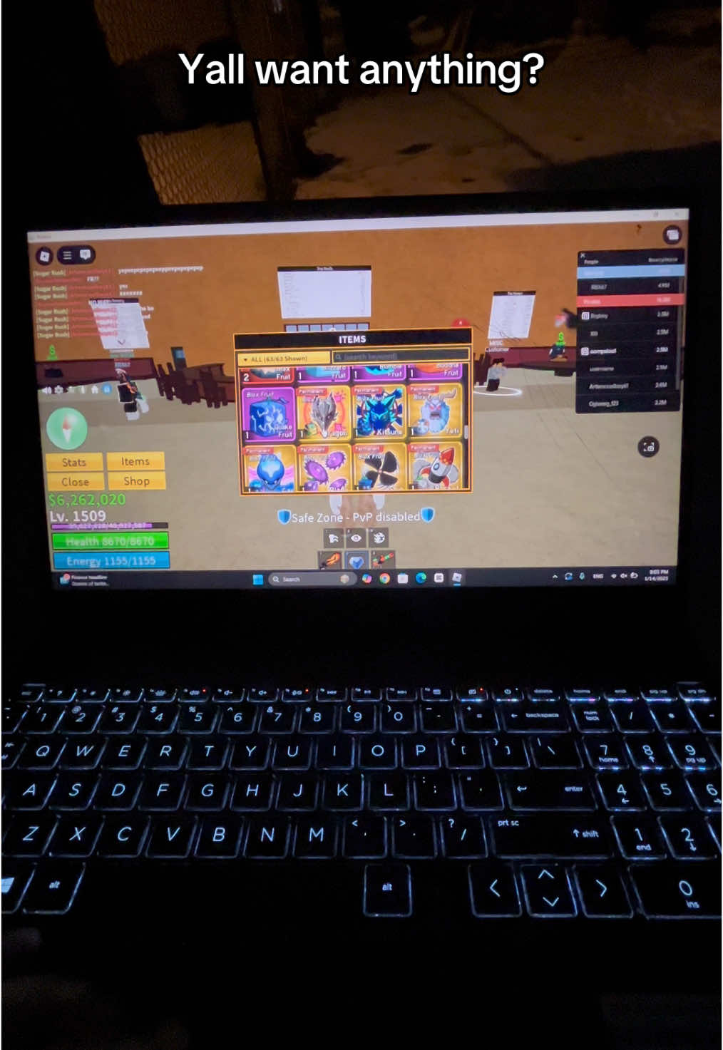 Yall my ppls so I got yall #bloxfruits #bloxfruit #bloxfruitfyp #fypbloxfruits #roblox #oompalooo #dragon #yeti #kitsune #bloxfruitsroblox 