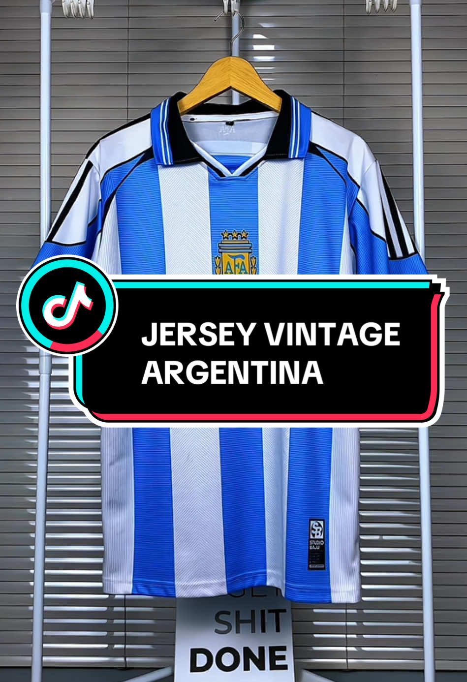 Jersey Vintage Argentina🥶 #jerseyvintage #argentina #jerseyretro #foryoupage 