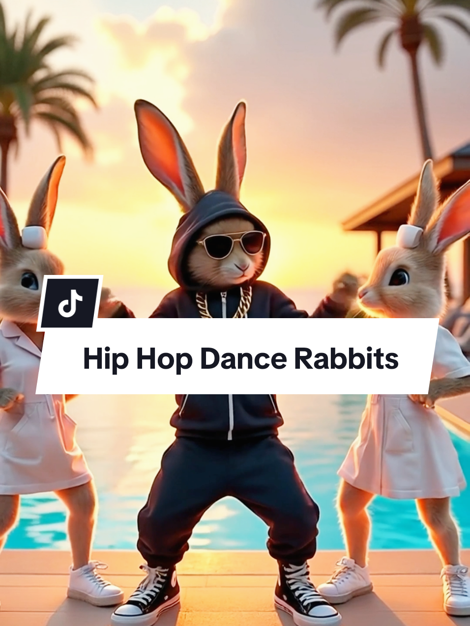 Cute Rabbits dancing on Ice Ice Baby song #cuterabbit #iceicebaby #vanillaice #hiphop @Vanilla Ice ✅ 