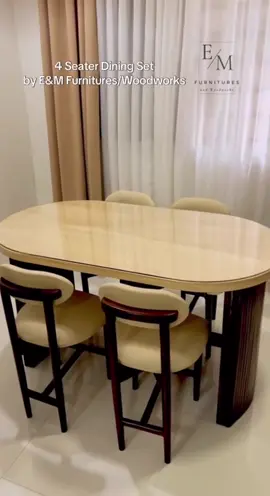 Elevate your dining experience and create lasting memories with our range of dining sets, where every gathering becomes an occasion to cherish. interested? Message us for more inquiries!  #homefurniture #design #homedecor #homebuddiesph #homebuddies #Home #fyp #chairs #diningset #table #diningtable #customizeddiningset #foryoupage #dining 