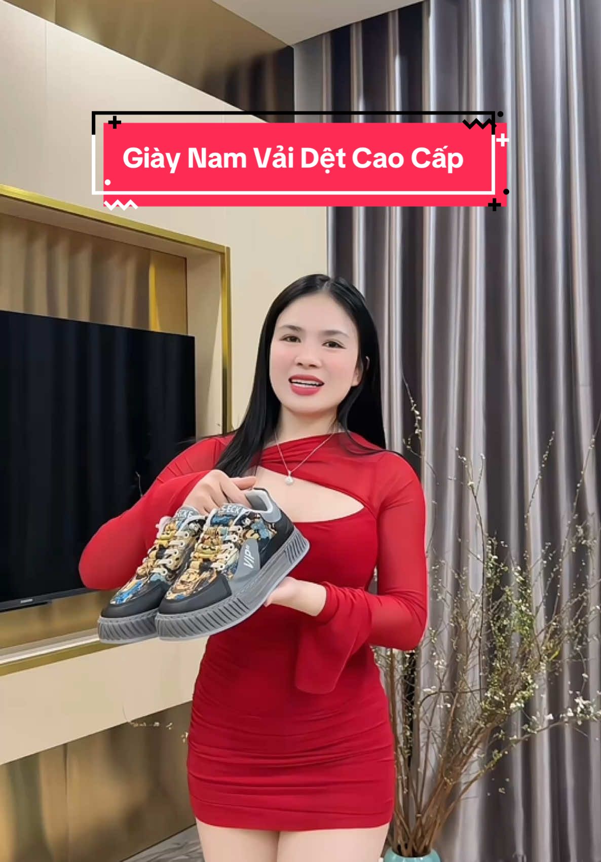 Giày Nam Vải Dệt Cao Cấp