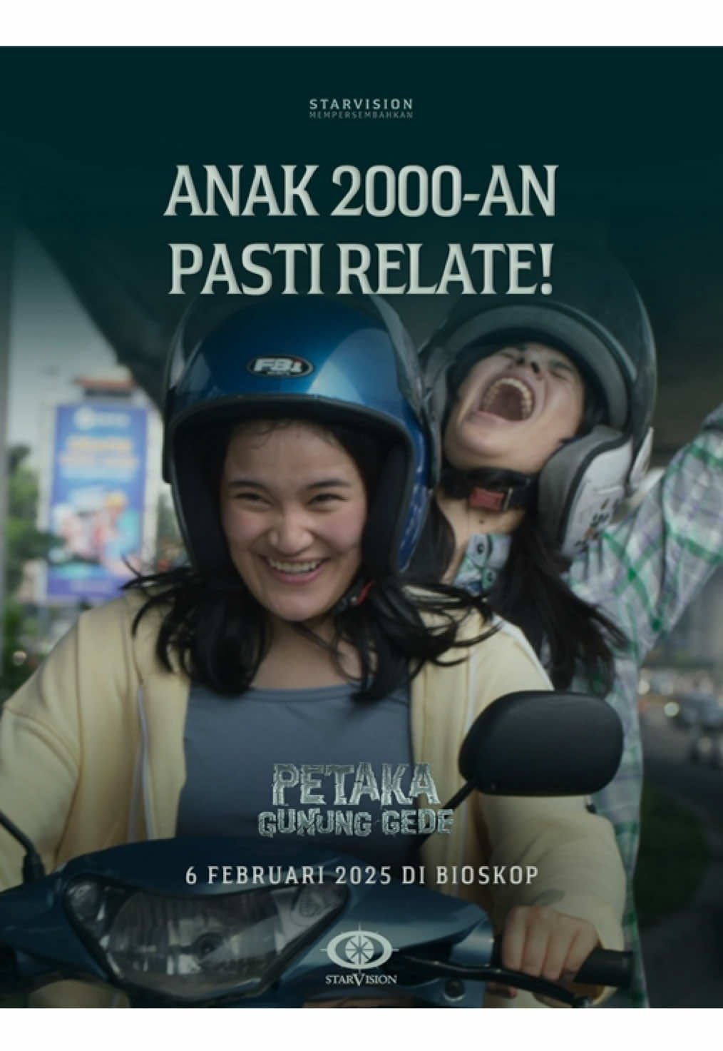 Tanpa 𝘩𝘢𝘯𝘥𝘱𝘩𝘰𝘯𝘦 atau internet masih bisa seru loh nongkrongnya. ✨ Udah siap belom, naik gunung bareng Maiia dan Ita! PETAKA GUNUNG GEDE tayang 6 Februari 2025 di Bioskop. @petakagununggede #petakagununggede #filmpetakagununggede #sahabat #bestie #asheladz #filmhoror #filmindonesia #rekomendasifilm #tiktoktainment #fypシ゚ #4u 