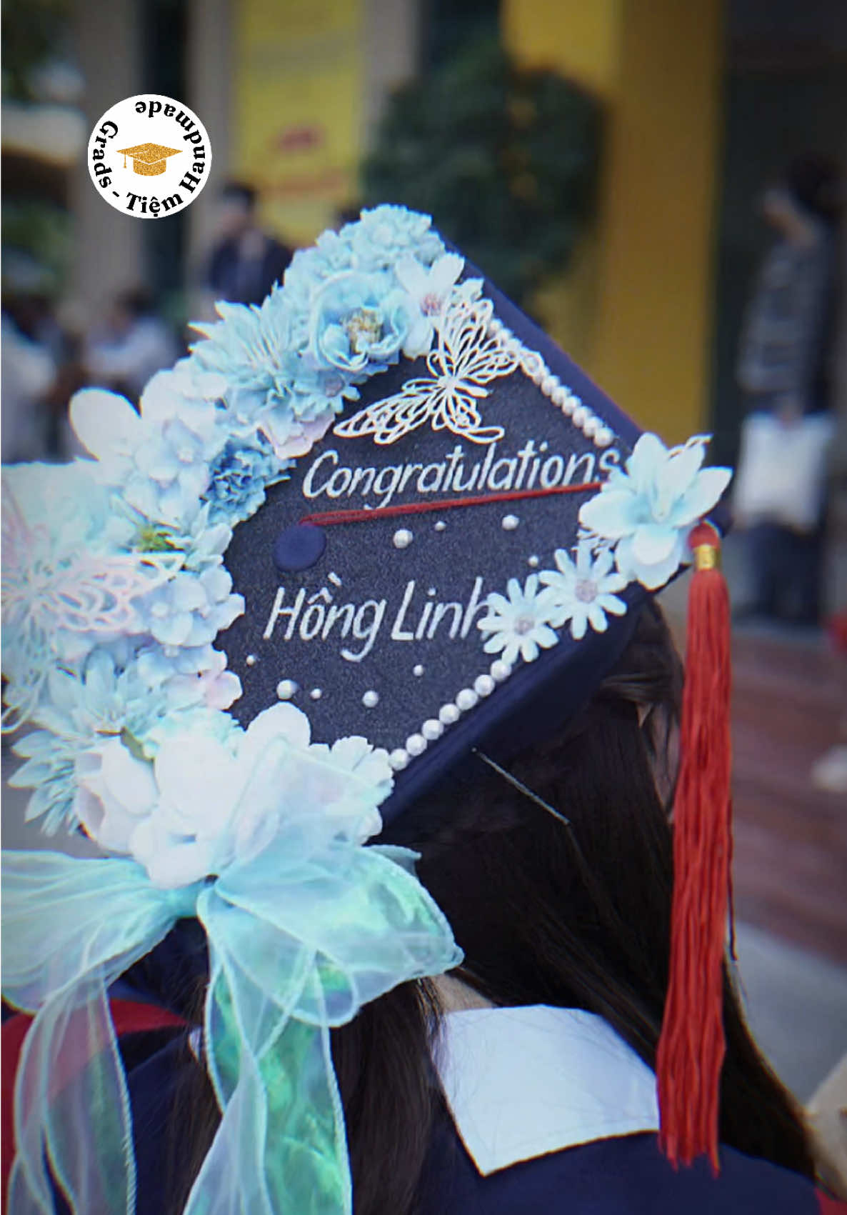 Congratulations Hồng Linh ✨ #gradstiemhandmade 