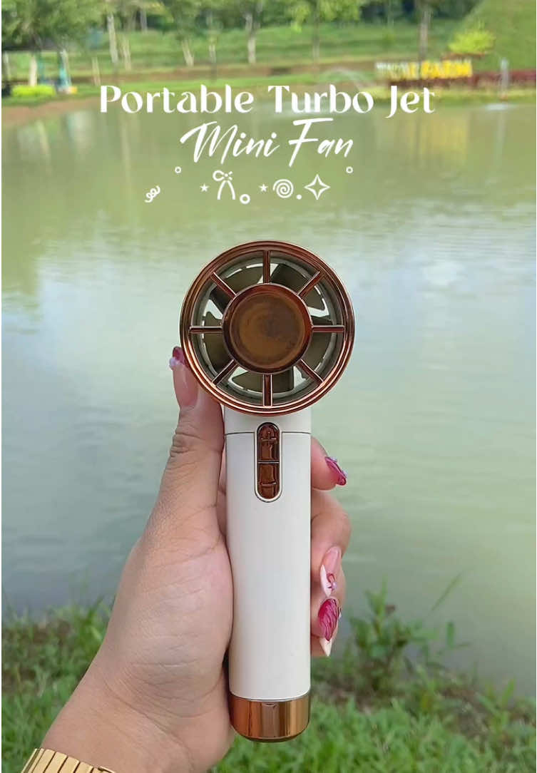 Beat the heat with a blast! 💨 The Portable Turbo Jet Mini Fan is your ultimate summer companion—compact, powerful, and ready to refresh you anytime, anywhere!