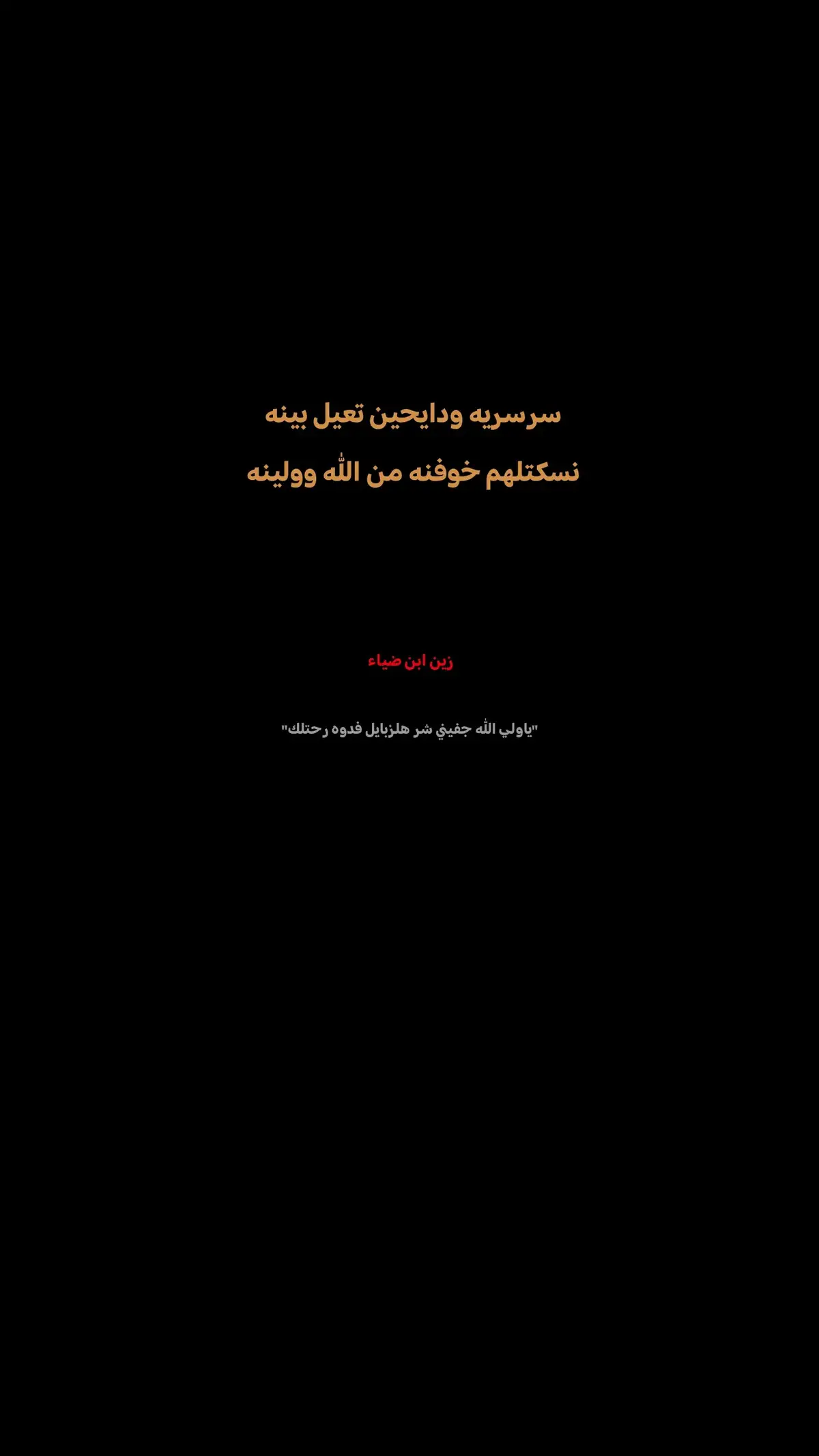 #زين_ابن_ضياء #نكتب_مابداخلنا_شعراً_للعالم🌪💔 #حزن #شعر #تباً_للعشق #اذبح🔪 