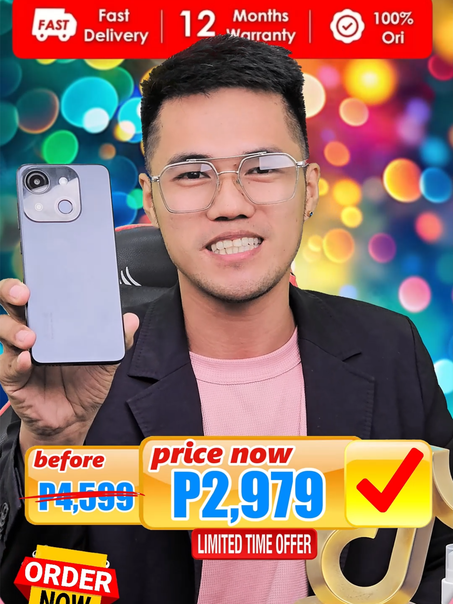 Itel A50C! Para ito sa mga naghahanap ng smartphone na under 3K pesos lang! #gadget  #smartphone  #budgetfriendly  #Itel  #ItelA50c  #Itelsmartphone  #ItelPH #techtok #sulitfinds #paydaysale  #TikTokShopFUNpayday #fyp  #foryoupage