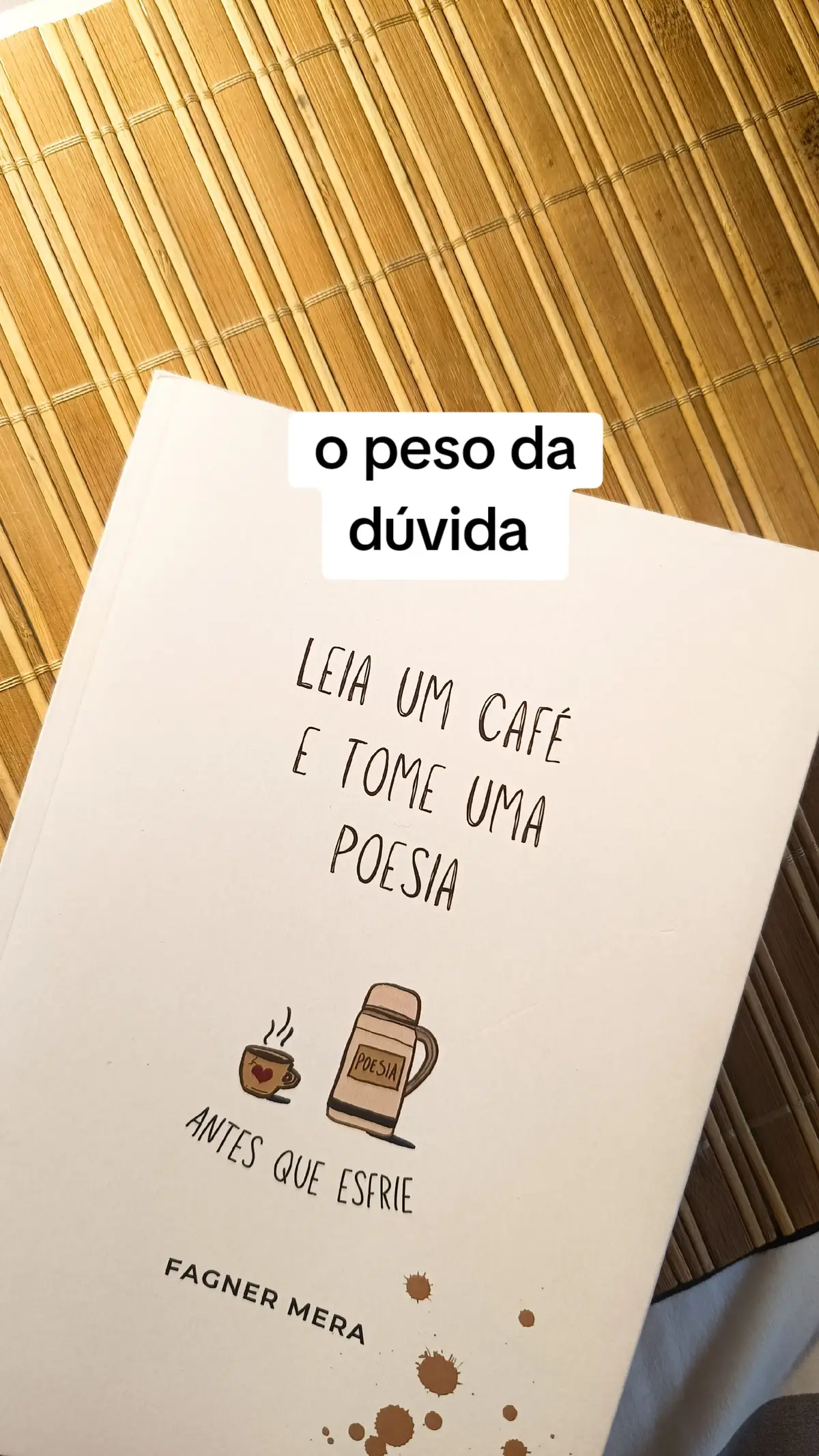 caso queira dar uma chance para meu livro, ele se chama 