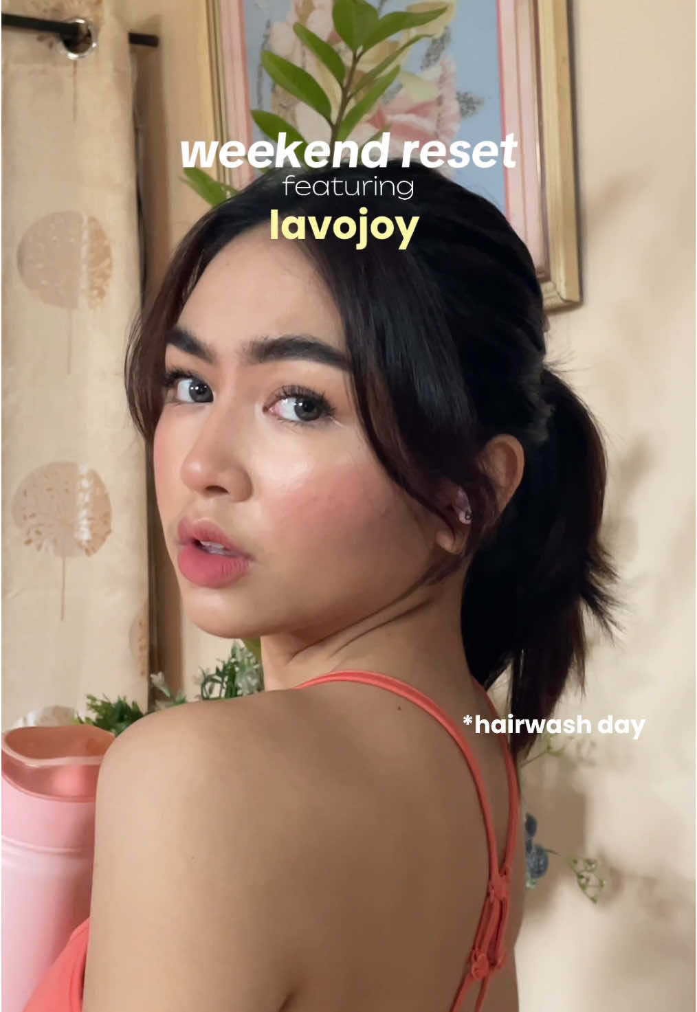 weekend reset ft. @lavojoy_ph  @lavojoy Official Store 🫧🌷🎀 #haircareroutine #haircarerecommedation #fyp #HairCareTips #fypage #lavojoy #lavojoyshampoo #lavojoyconditioner #weekendreset 