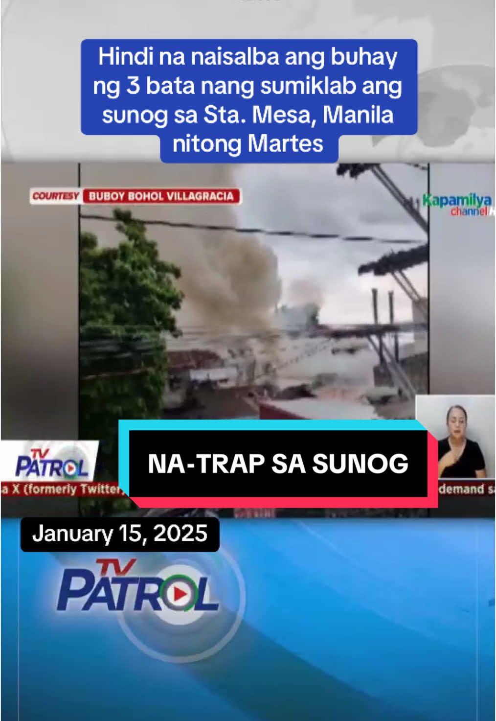 #tvpatrol #tvpatrolontiktok #tvpatrolnews #abscbnnews #newsph #sunog #stamesa #fyp 