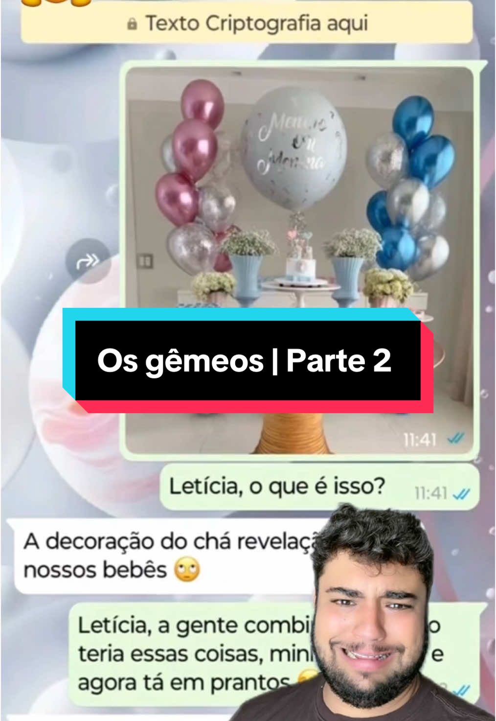 Os gêmeos | Parte 2  #laudabahia #conversas #historiareal #viraltiktok #viralvideo #historia #históriasdowhatsapp #historiaviral #foryou #conversasdeseguidores #whatsapp #conversasreais #conversa #conversasdewpp #conversadewhatsapp #conversadeseguidores 