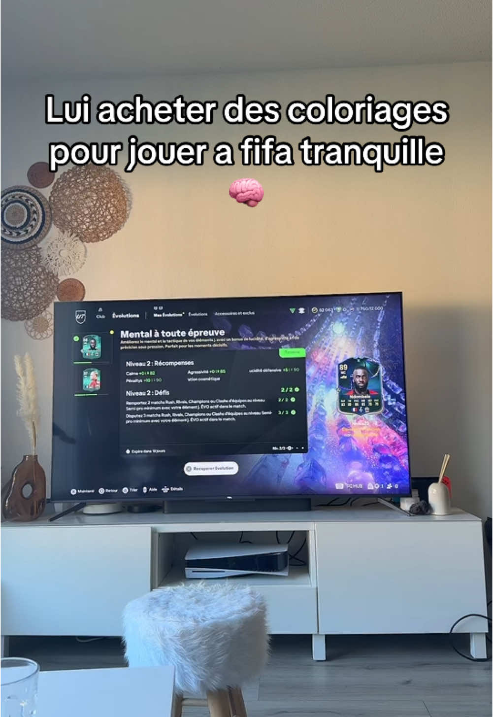 200iq 🧠 #pourtoii #fyp #fifa #fut #girlfriend 