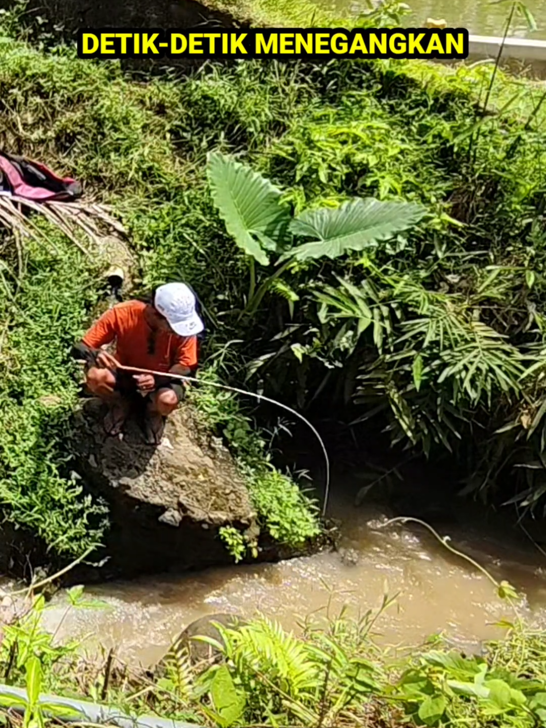 detik detik menegangkan saat mancing