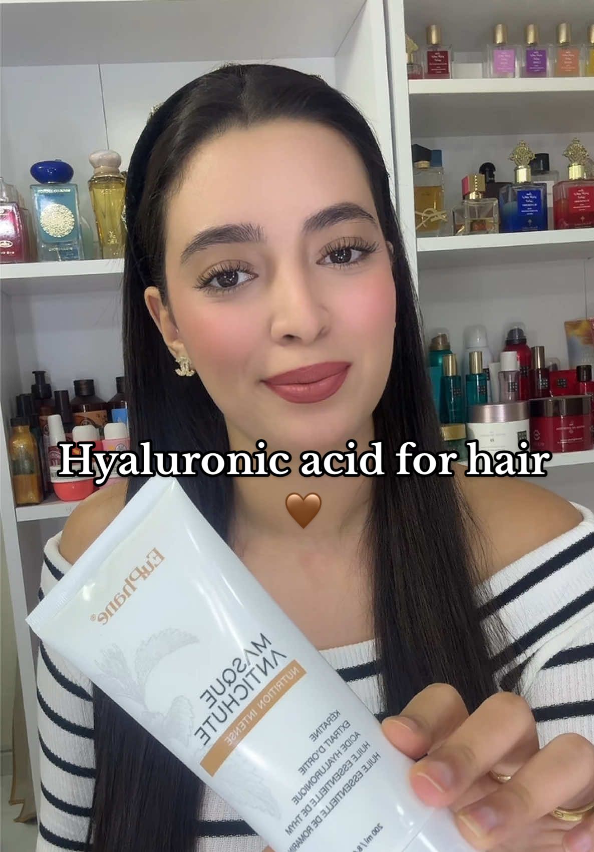 Hyaluronic acid for hair 🤎 @Beautymall  #euphane #hyaluronicacid #hyaluronicacidserum #hair #hairstyle #haircut #hairtok #hairtutorial #hairstyles #hairtransformation   