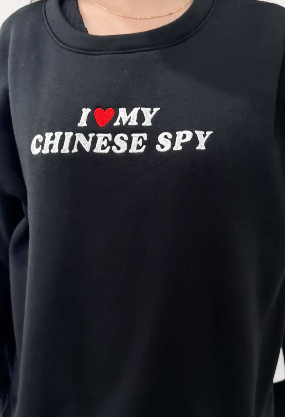 Made my Chinese spy shirt so well never be apart #tiktokban #sayinggoodbye #tiktokrefugee #mydatamychoice #chinesespy #ilovemychinesespy 