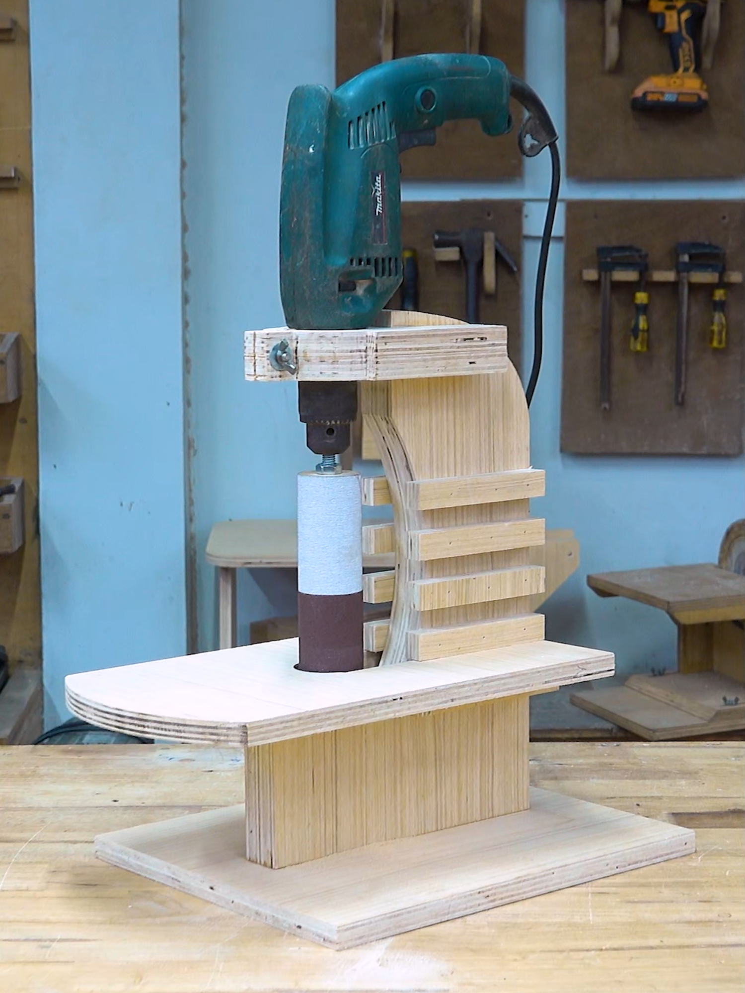 Make Your OWN POWERFUL Spindle Sander with DIY Woodworking Tools! (Part2)