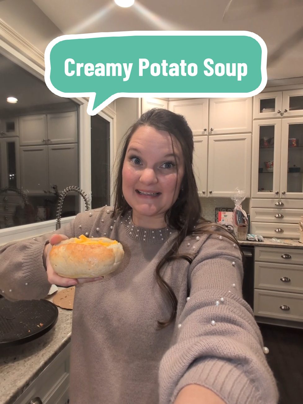 Creamy potato soup in the instant pot in 10 minutes! 🍲 #creatorsearchinsights #souo #potatosoup #soupseason #instantpotrecipes #instantpot 