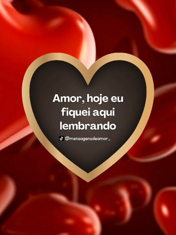 Amor, hoje eu fiquei aqui lembrando de cada dia que fez eu me apaixonar por você. ❤ #mensagemdeamor #teamo #mensagem #amor #declaracaodeamor 