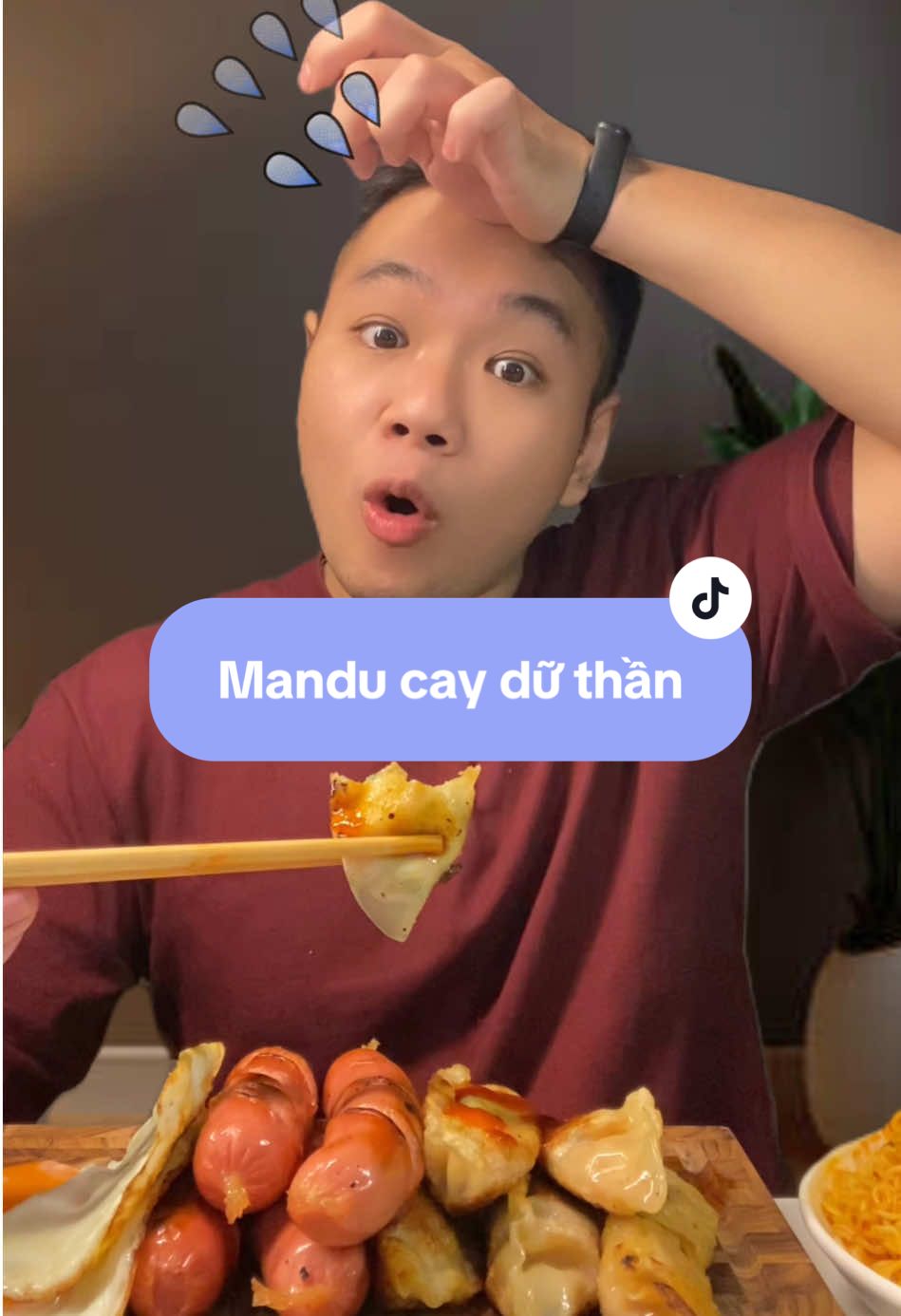 Crazy Mandu cay cay, ngon nhức nách 🥹🥹🥹#CayZiBangCrazyMandu #reviewfood #review 