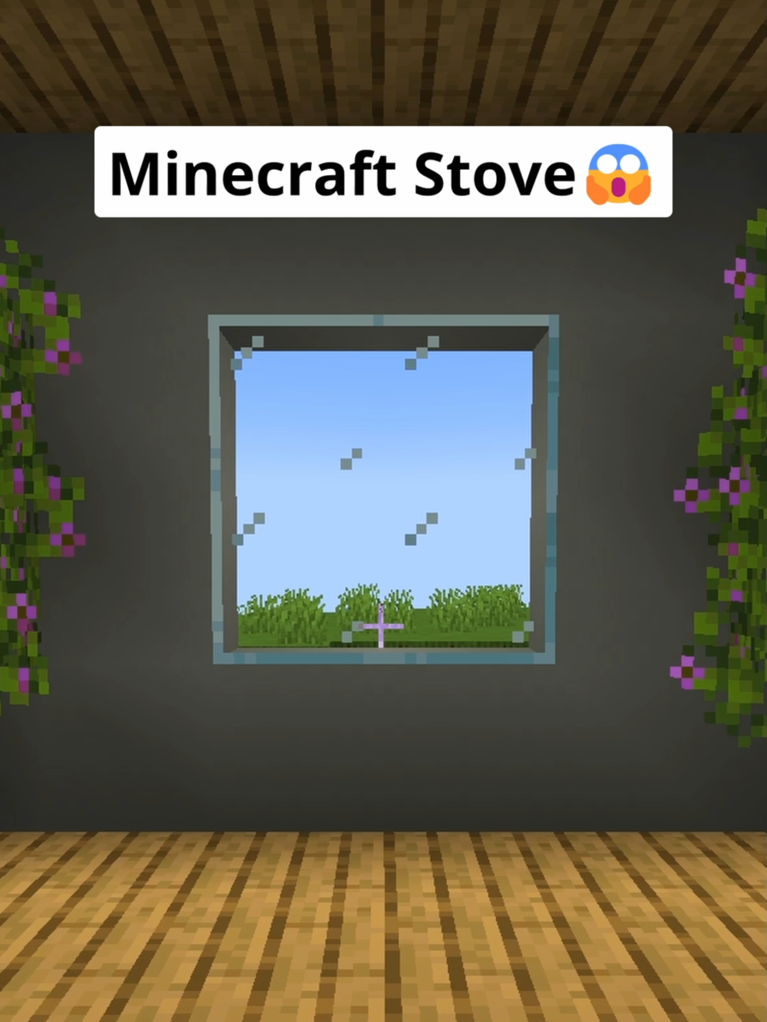 Minecraft Working Stove😱#Minecraft #minecrafttutorial #fyp