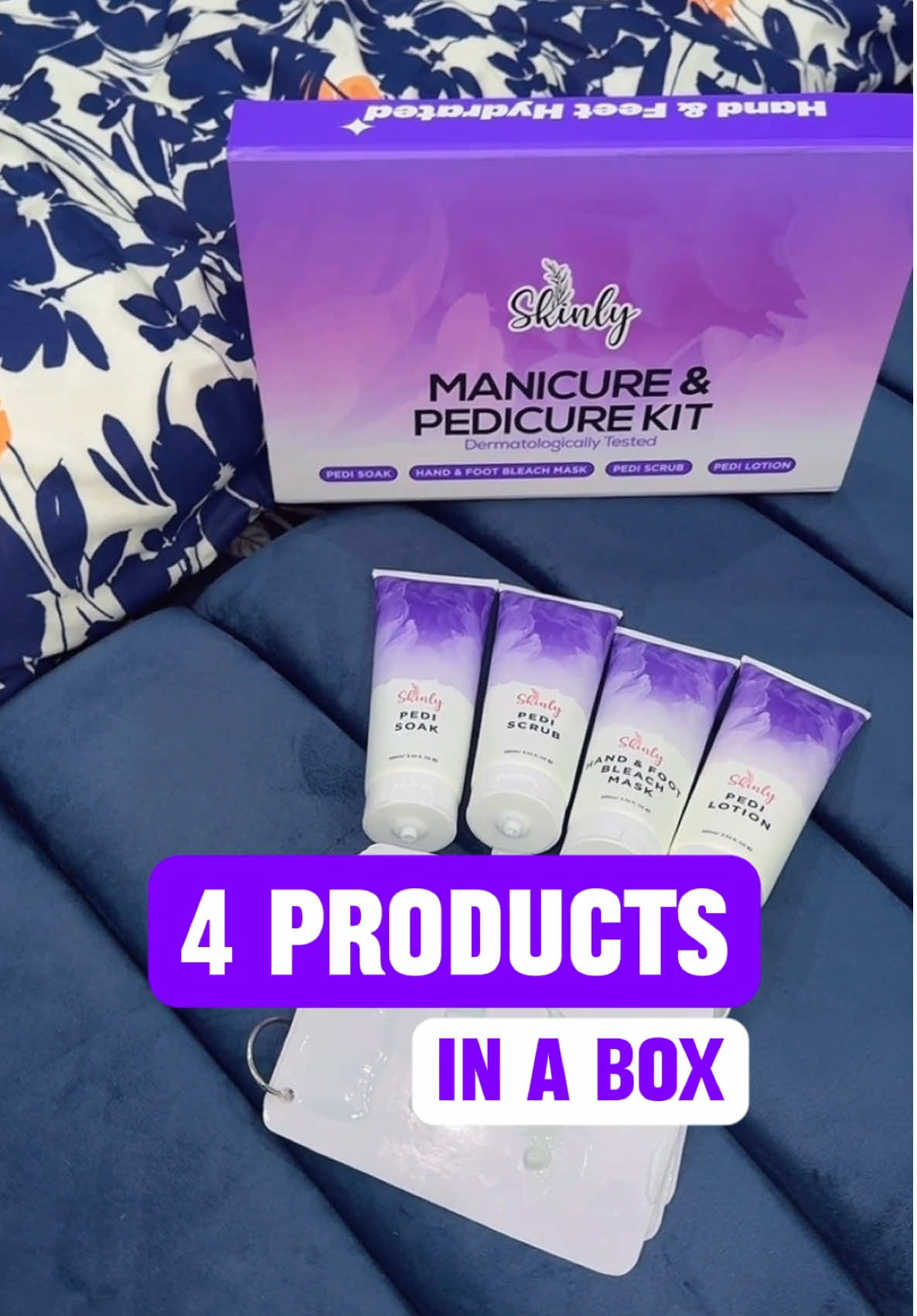 Skinly Manicure & Pedicure Kit. 🌸