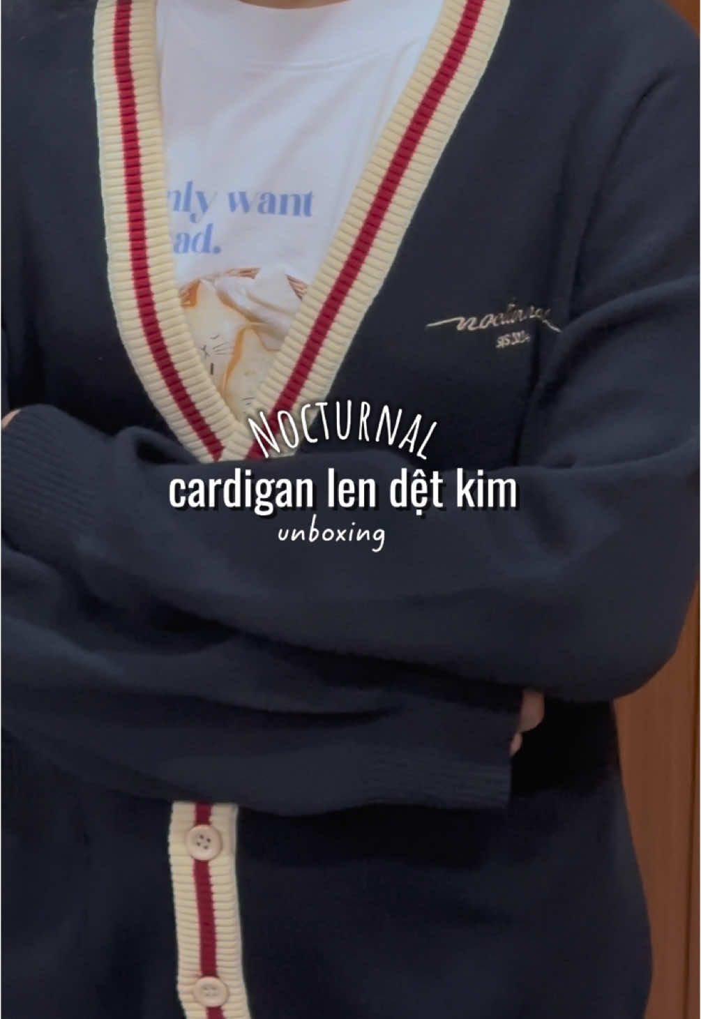 Mê đồ nhà này lắmm #unbox #unboxing #cardigan #aocardigan #aolendetkim #aocardigandetkim #nocturnal #thoitrang #unisex #samtetbaovui #tiktokshoptet  #foryou #fyp #viral #trending 