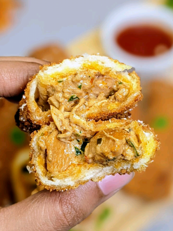 ✨CHICKEN BREAD ROLLS✨ #Trending #viral #foryou #fyp #viral 