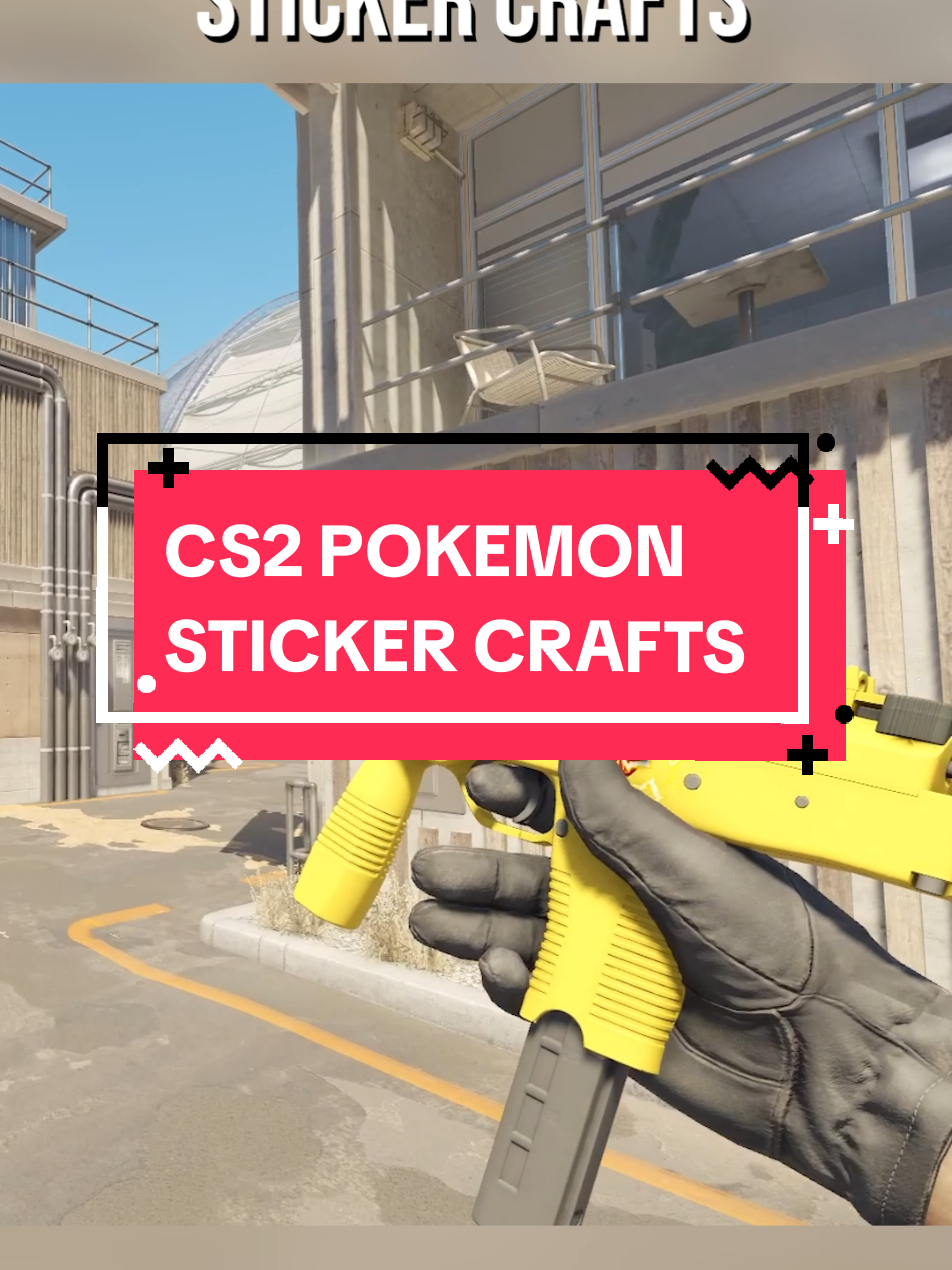 #CS2 Pokemon sticker crafts... 3 combos including Pikachu and more! #csgo #cs2skins #counterstrike2 #counterstrike 